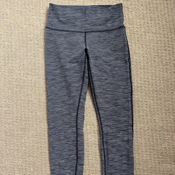lululemon athletica Pants - LULULEMON ATHLETICA LEGGINGS (GREY)
